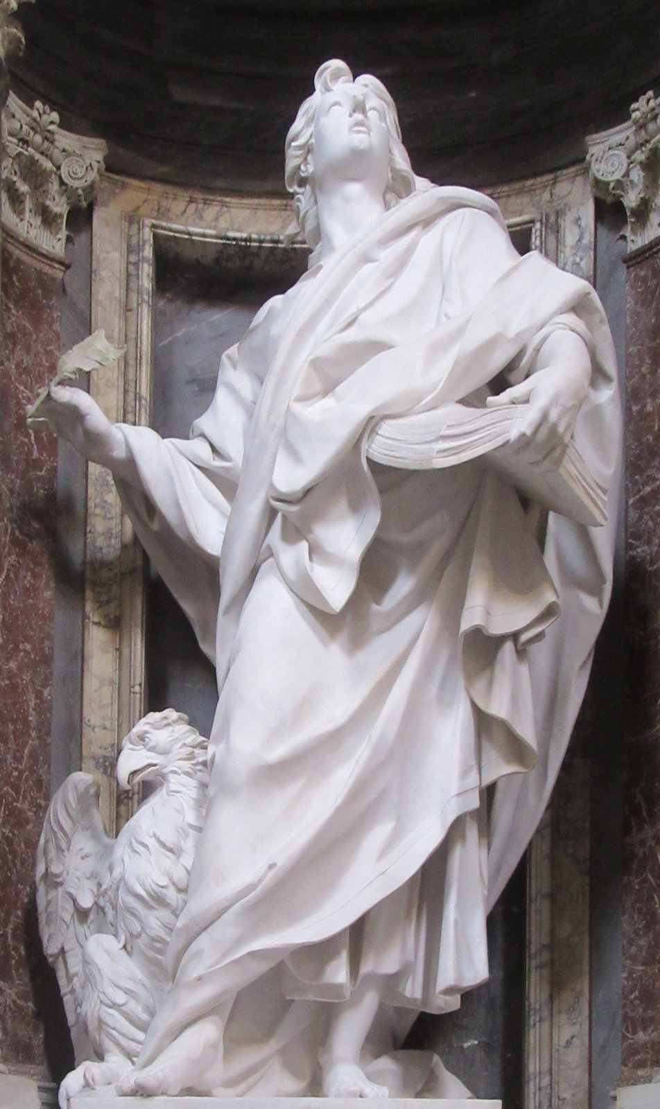 Camillo Rusconi: Statue, 1705 - 1711, in der Basilika San Giovanni in Laterano in Rom