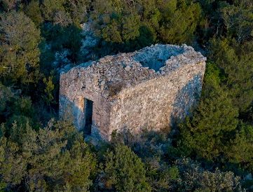 Reste des Klosters Sv. Mihovil auf Mljet