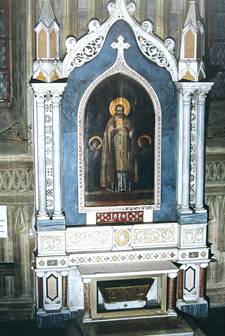 Altar im Dom in Saluzzo