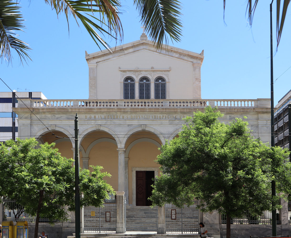 Dionysius-Kathedrale in Athen, seit 1877 „Basilica minor&Rdquo;