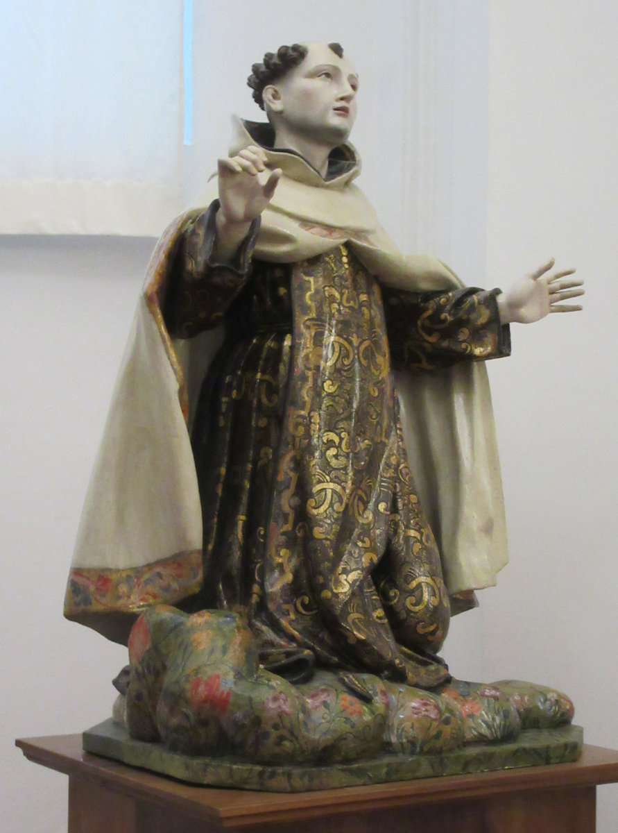 Statue in der Kirche des Klosters der Unbeschuhten Karmeliter in Segovia