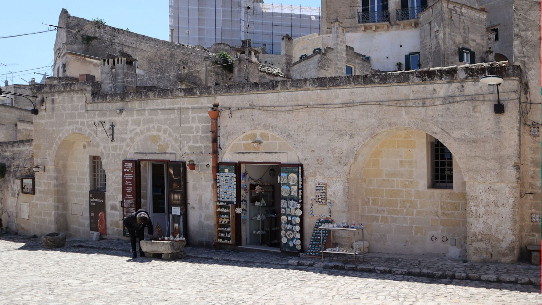 Johannes' Geburtshaus in den „Sassi” in Matera