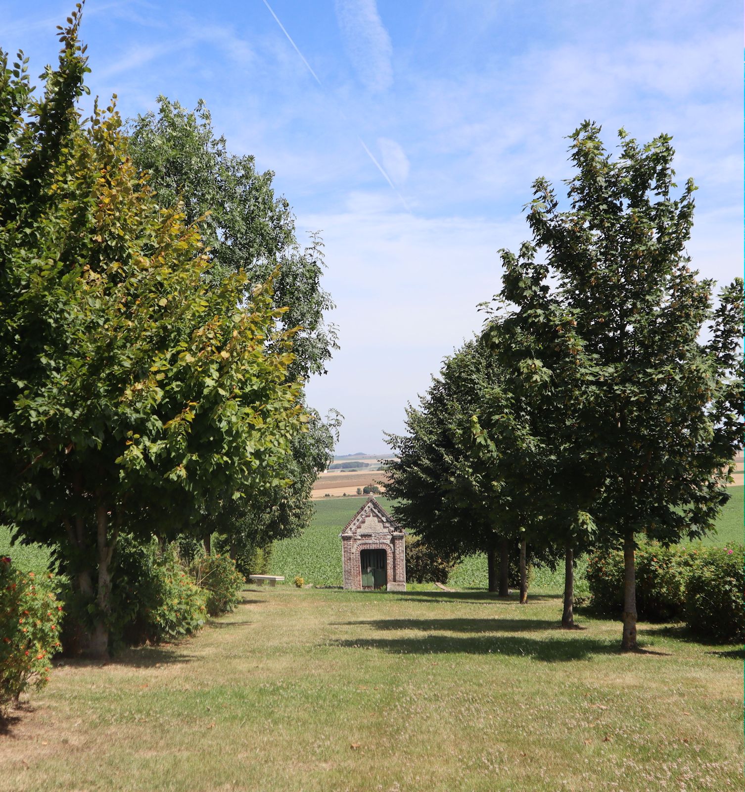 Jolenda geweihte Kapelle in Pleine-Selve