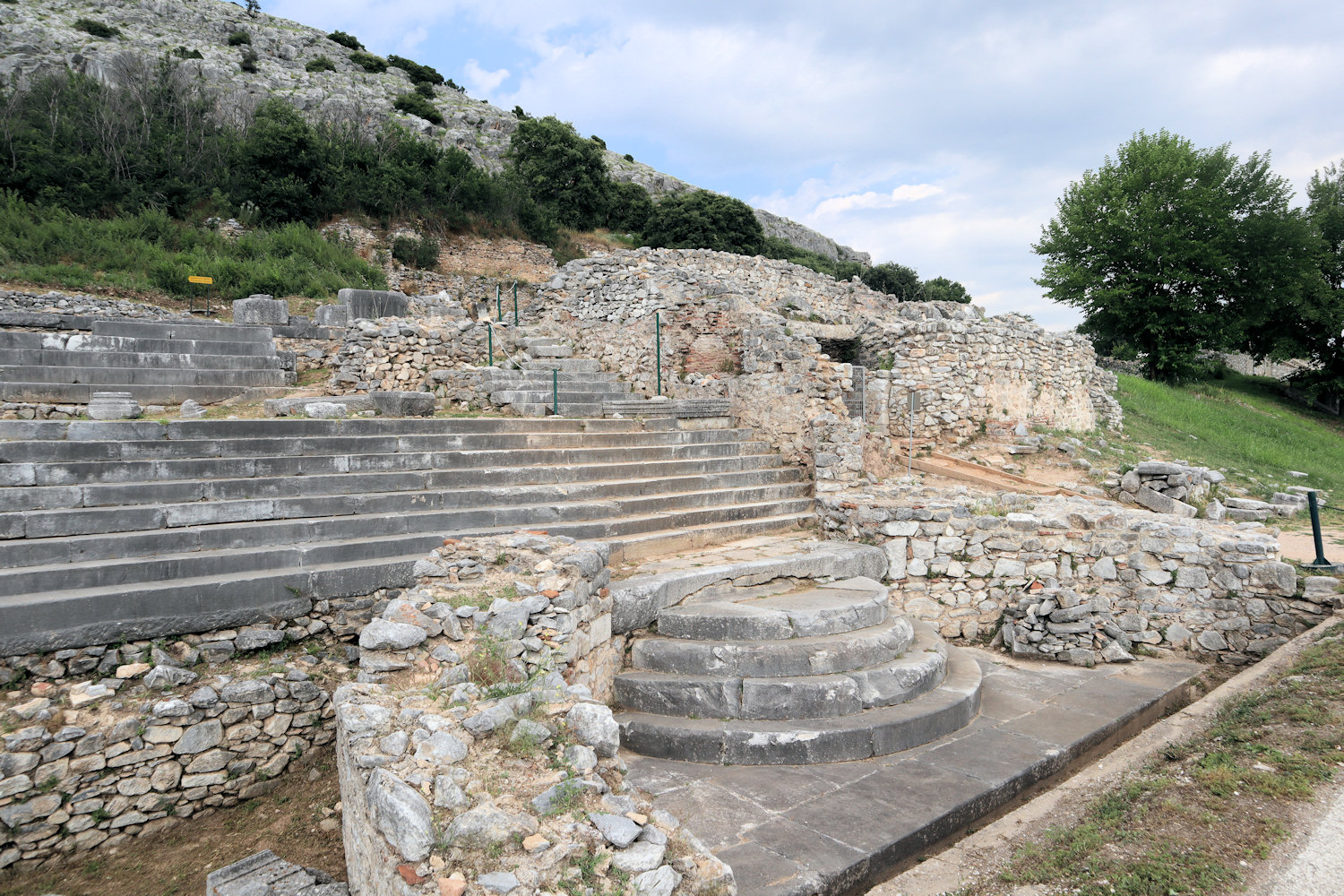 „Gefängnis des Paulus” in den Ausgrabungen von Philippi