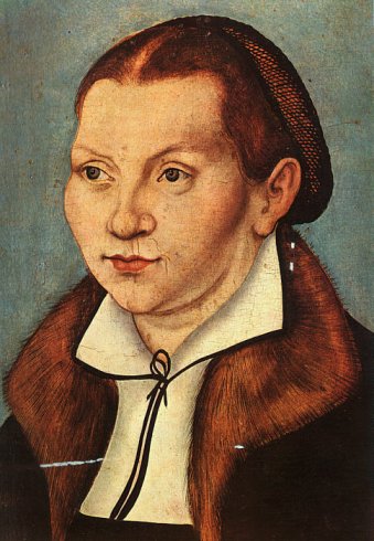 Bild von Lucas Cranach dem älteren, 1529, in der Galleria degli Uffizi in Florenz