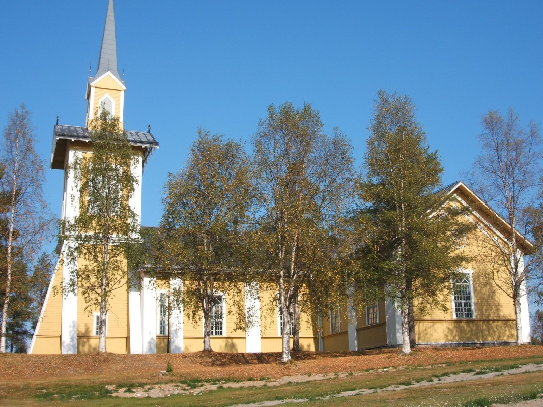 Kirche in Pajala heute