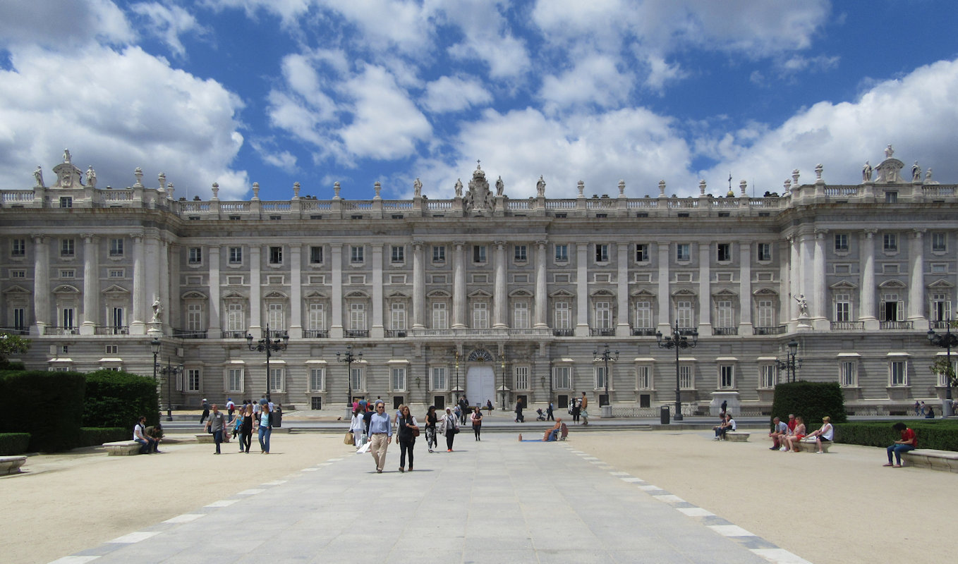 Königspalast in Madrid