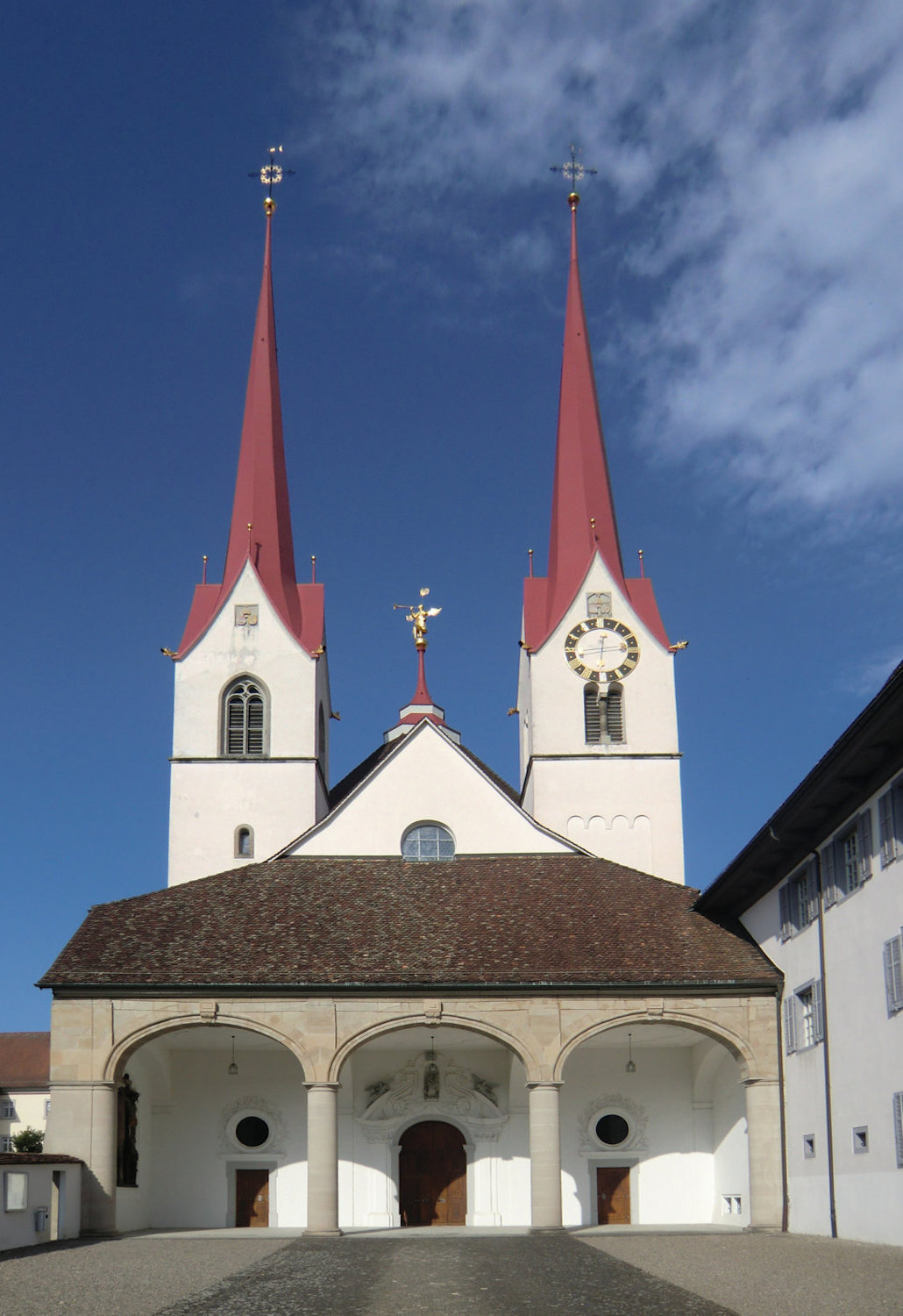 'Helgenstöckli' für Leontius am Klostergarten nördlich des Klosters in Muri