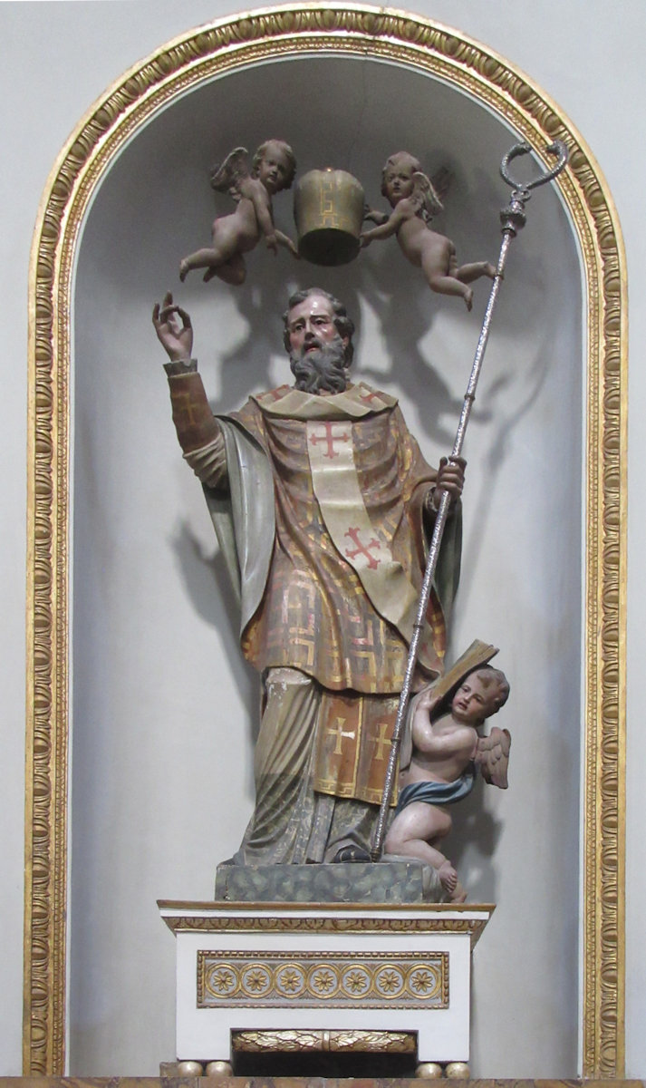 Statue in der Kathedrale in Nicosia