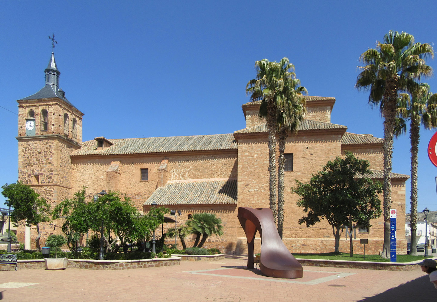 Karmeliterkirche und -kloster in Caudete