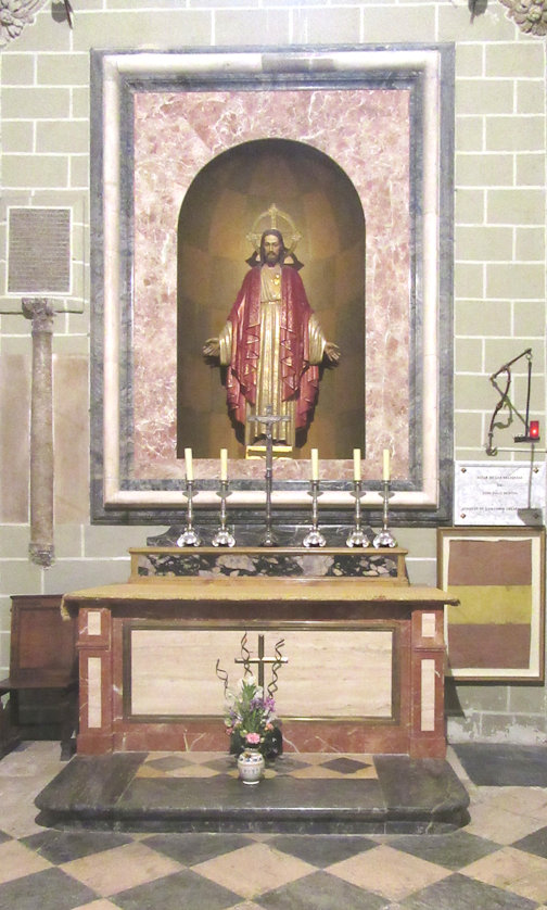 Kapelle für die Märtyrer in der Kathedrale in Toledo; im Altar liegen die Reliquien von José Polo Benito und Joaquín de la Madrid Arespacochaga