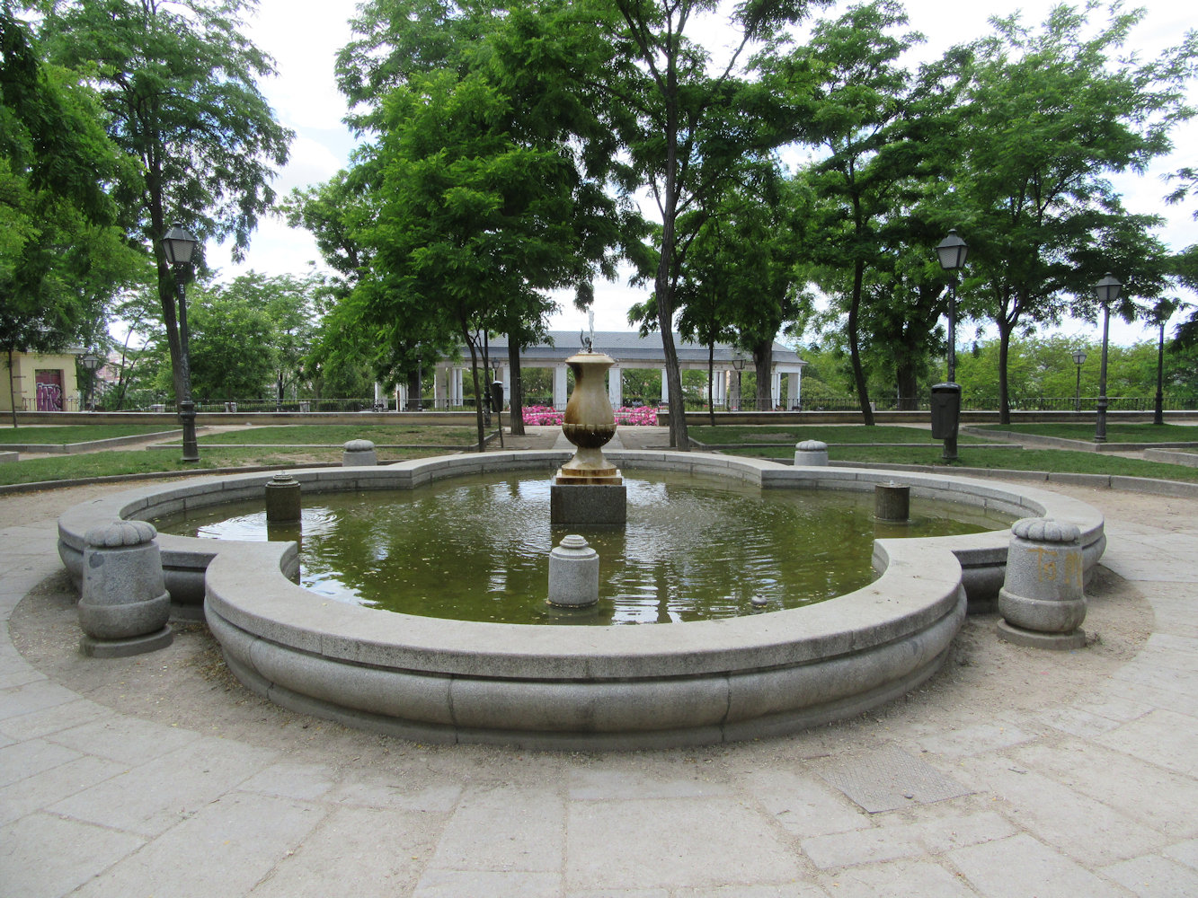 Park Vistillas in Madrid