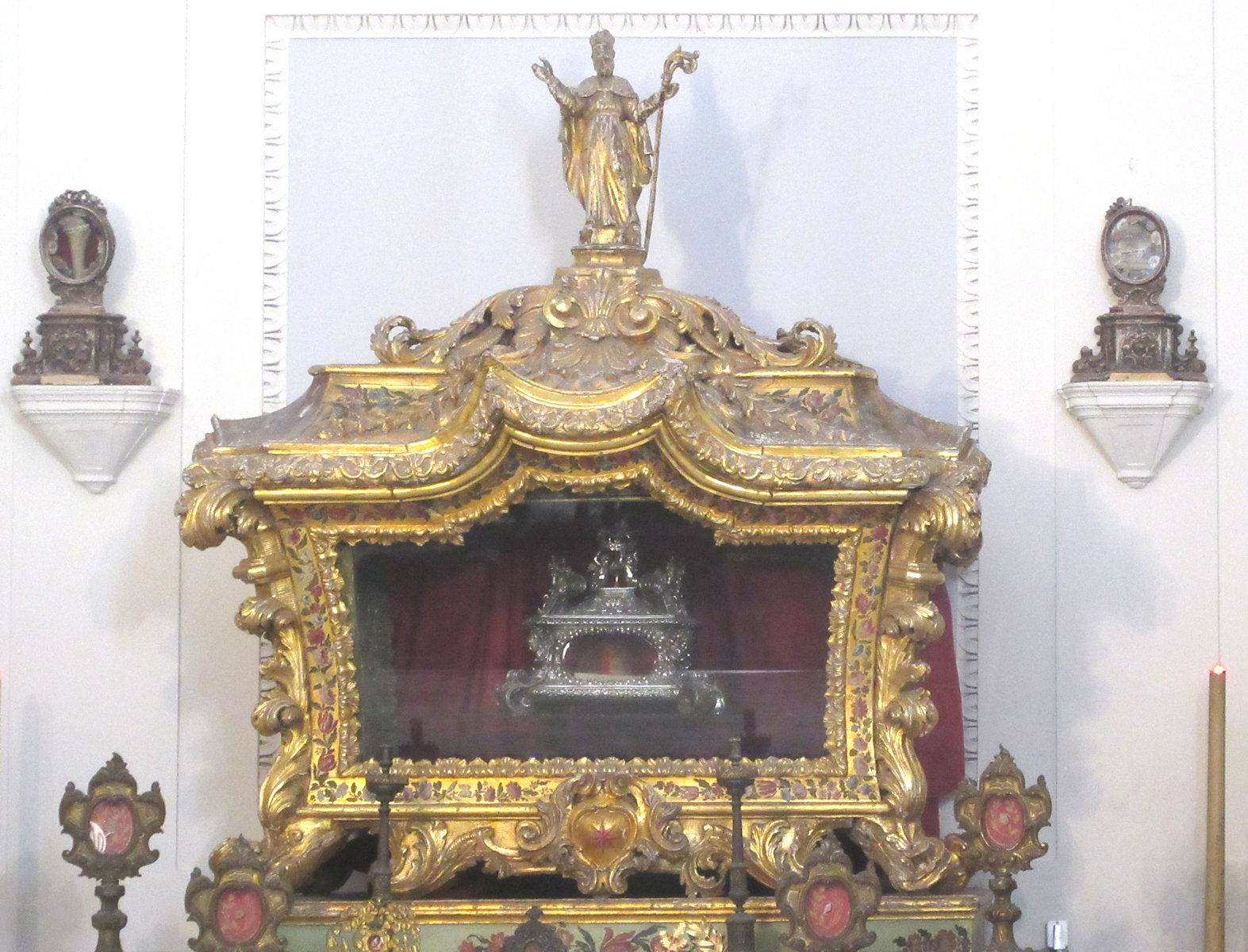 Reliquiar für Mamilianus in der Kathedrale< in Palermo