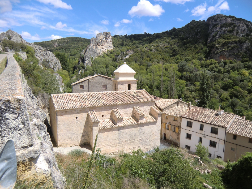 Das kleine Bergdorf Gabasa, Nachbarort von Peralta de la Sal