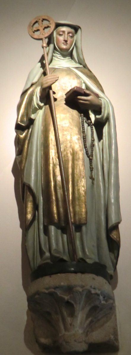 Statue in der Walburga-Kirche in Walberberg