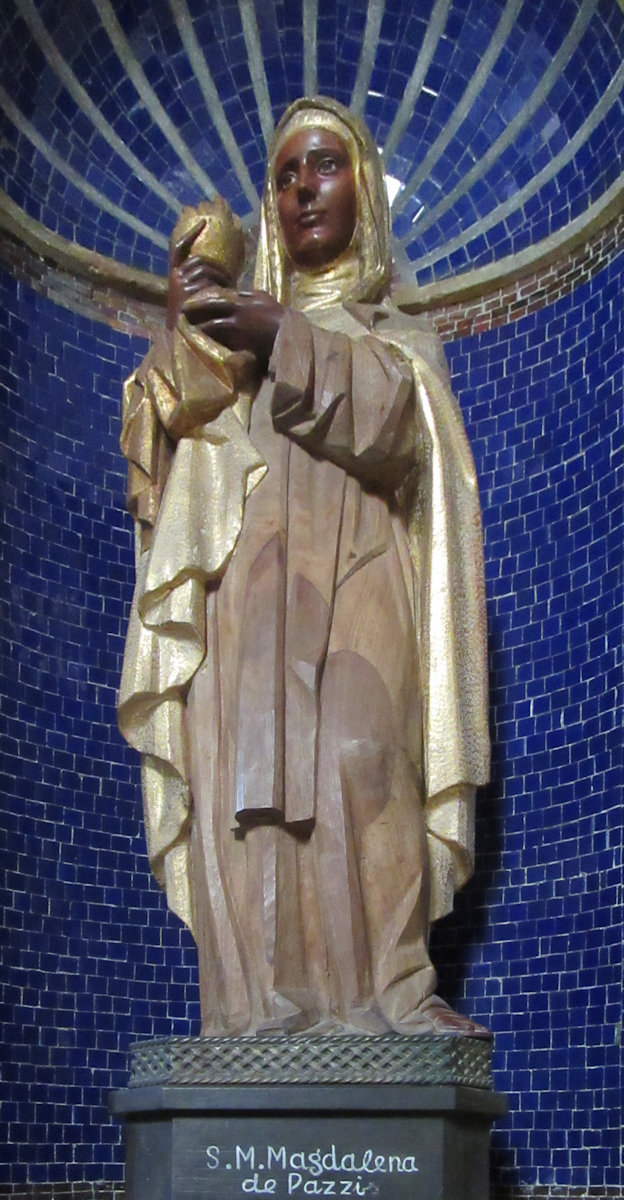 Statue in der Kirche des Klosters der Unbeschuhten Karmeliter in Segovia