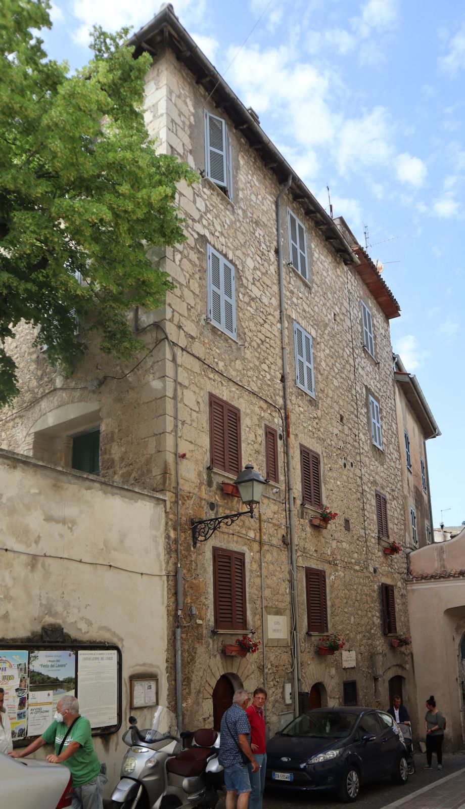 erstes Haus der „Anbeterinnen des kostbaren Blutes” in Acuto