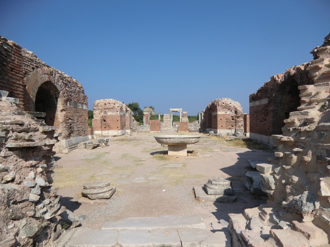 Schiff der Marienkirche in Ephesus / Selçuk