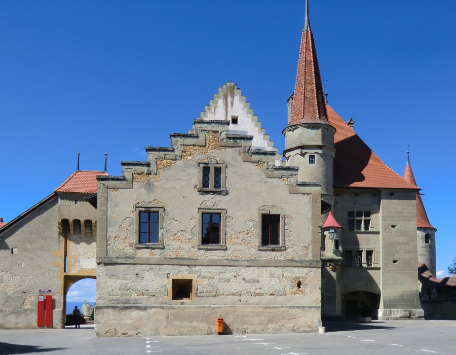 Die Sommerresidenz der Bischöfe von Lausanne in Avenches, heute im Besitz der Gemeinde