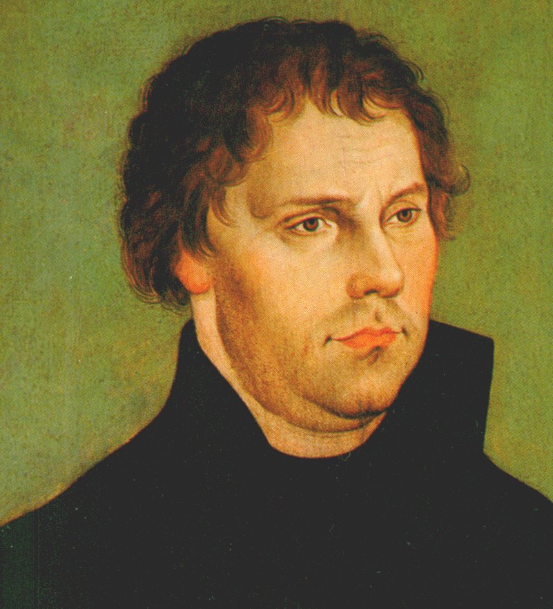 Werkstatt von Lukas Cranach dem älteren: Portrait Martin Luther, 1526/1529, Westfälisches Landesmuseum in Münster