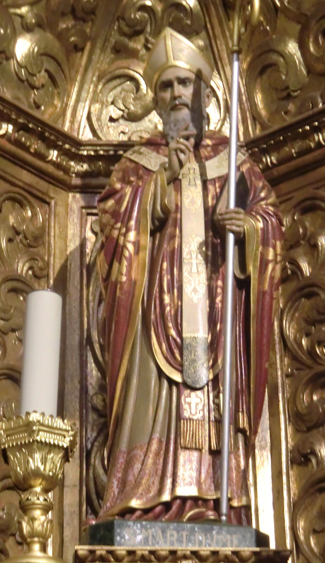 Statue in der Kathedrale in Braga