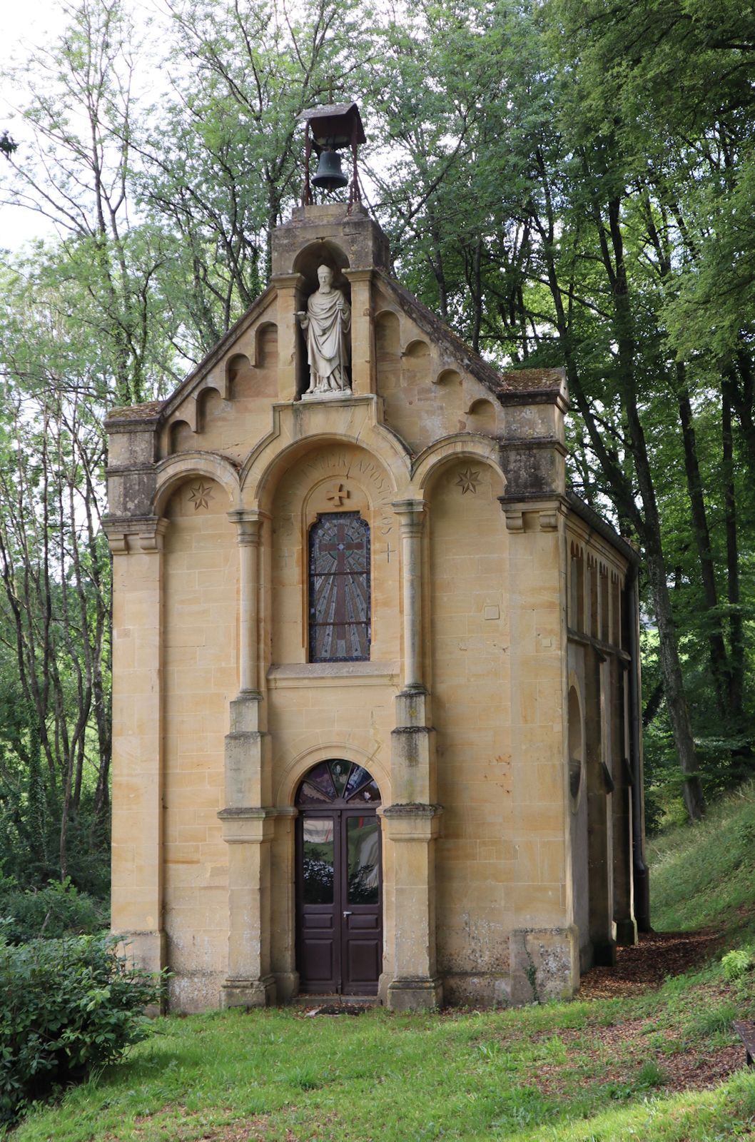 Kapelle an der Stelle von Maurus' Einiedelei in Flabas