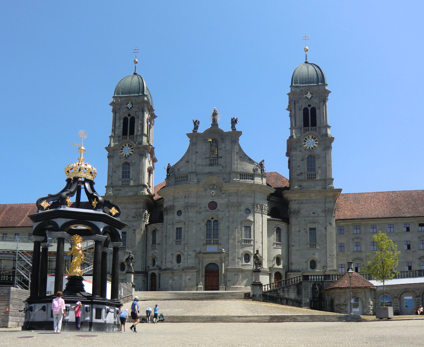 Benediktinerabtei Einsiedeln heute