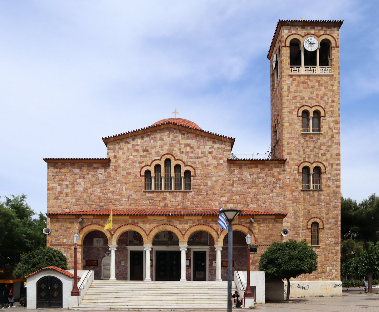 Kirche des Johannes Kinigou im Stadtteil Neos Kosmos