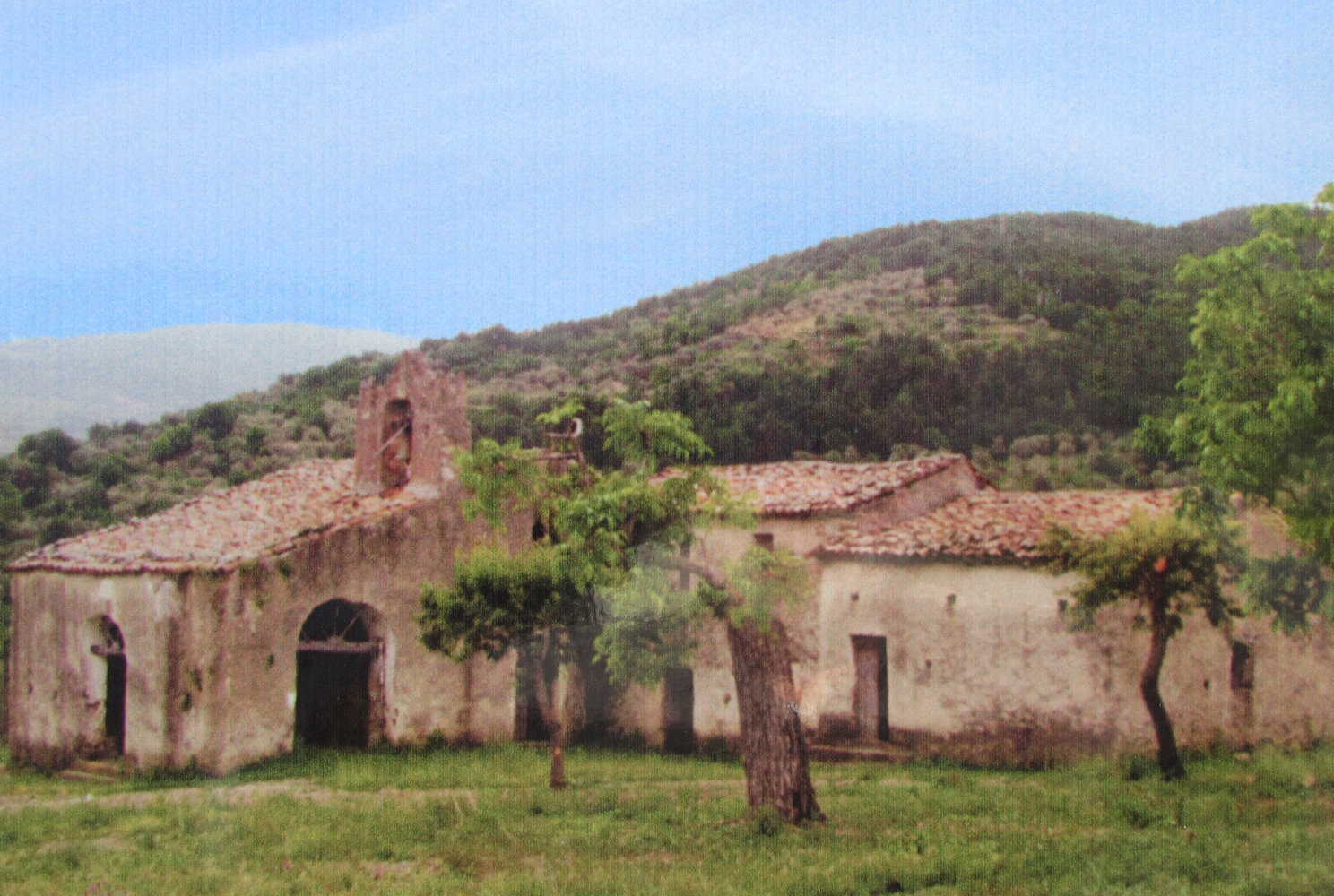 Reste des Klosters Santa Maria del Rogato bei Alcara Li Fusi