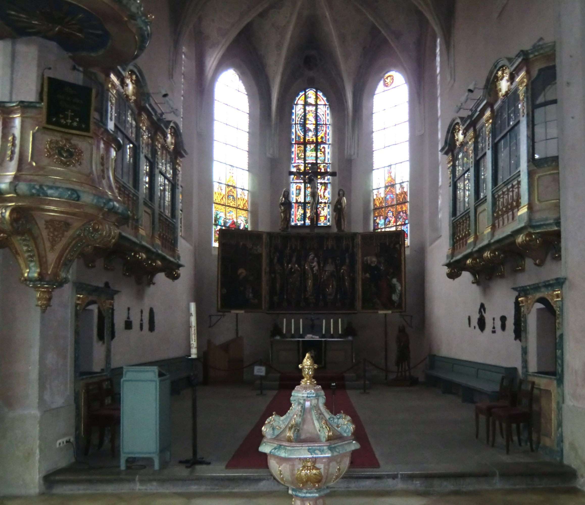 Evang.-lutherische Stadtkirche, frühere Kirche St. Maria, in Hersbruck