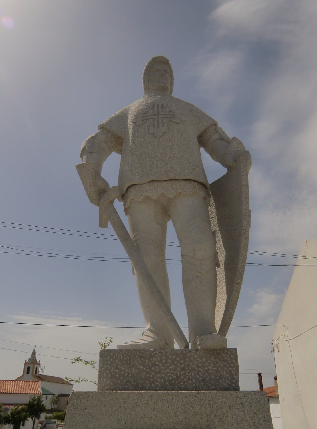 Denkmal in Flor da Rosa, 1975