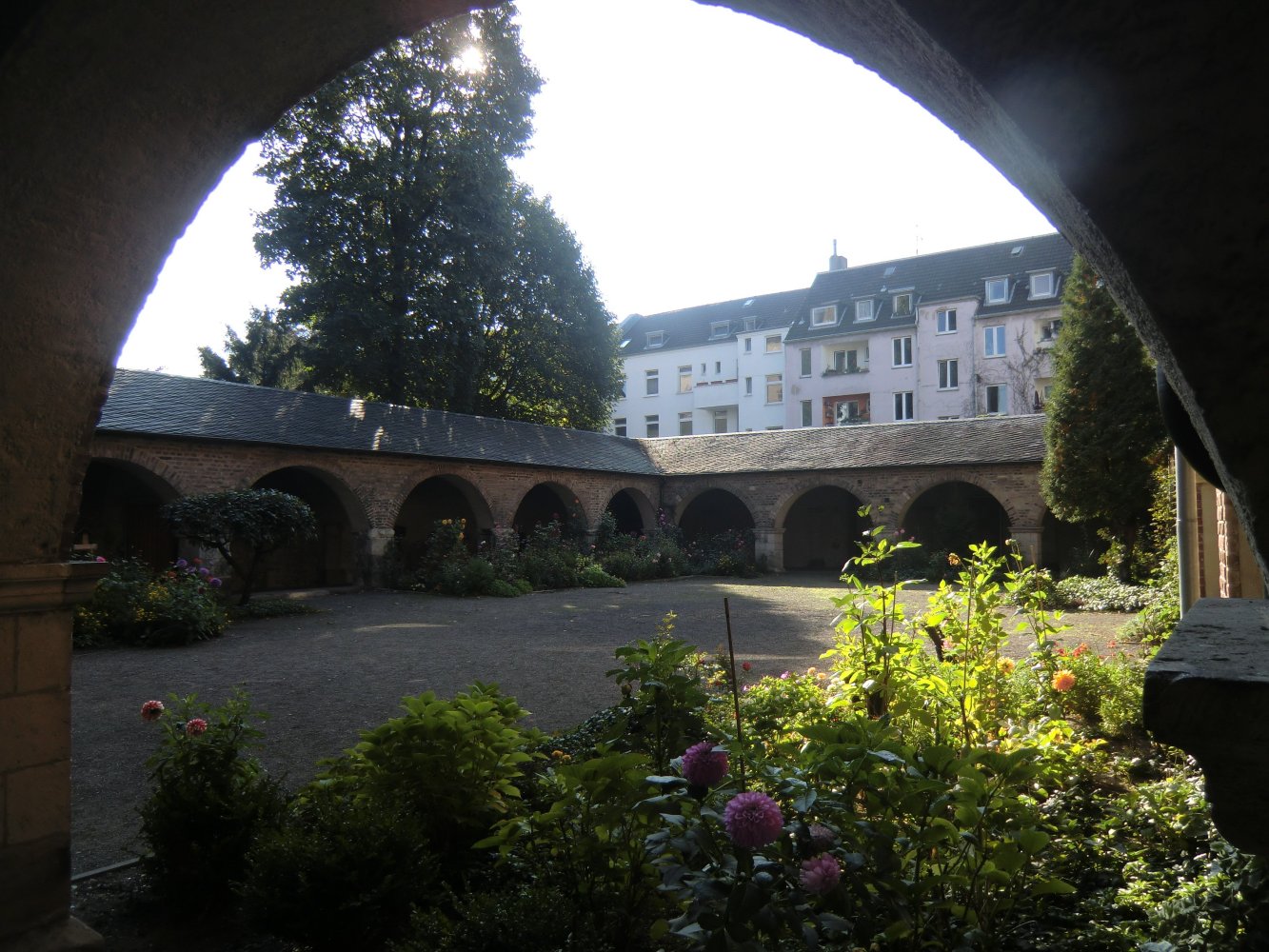 Kreuzgang des ehamligen Stiftes an St. Maria im Kapitol