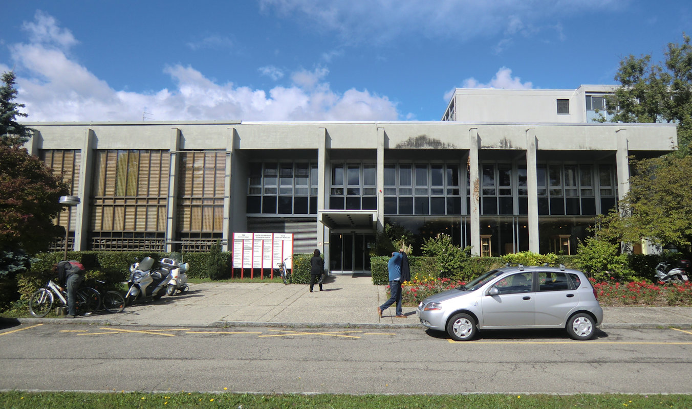 Gebäude des ÖRK in Grand Saconnex bei Genf