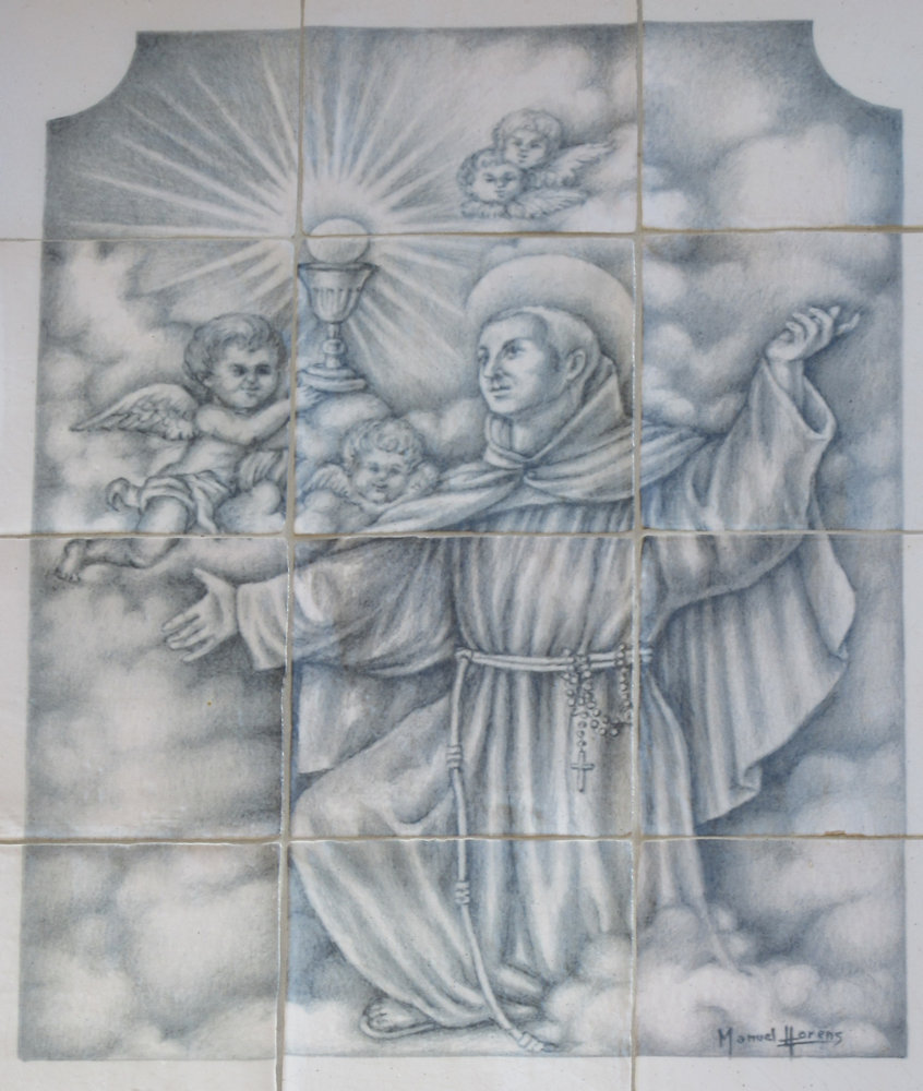 Azulejo am Santuario San Pascual Baylon in Vila-real