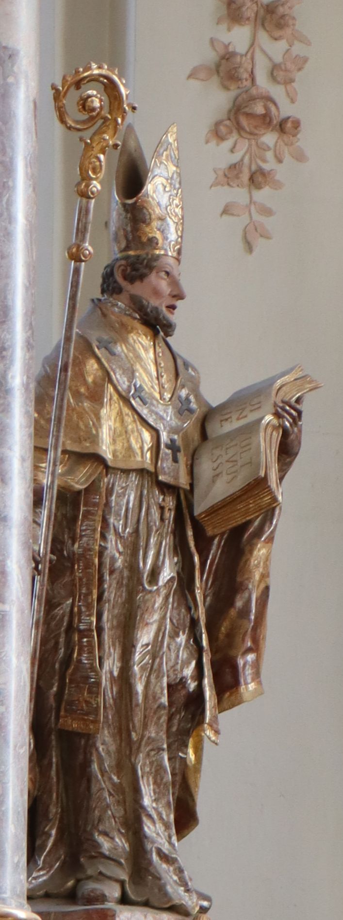 Ferdinand Tietz: Statue, um 1757, am Hochaltar der Kirche St. Paulin in Trier