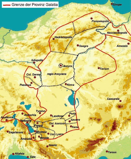 römische Provinz Galatien