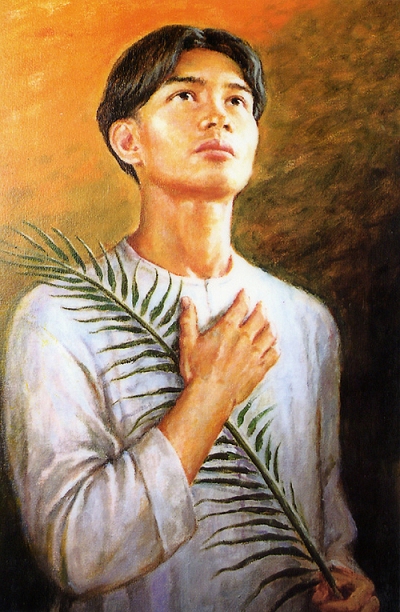 Rafael del Casal: Peter Calungsod, Bild, 1999