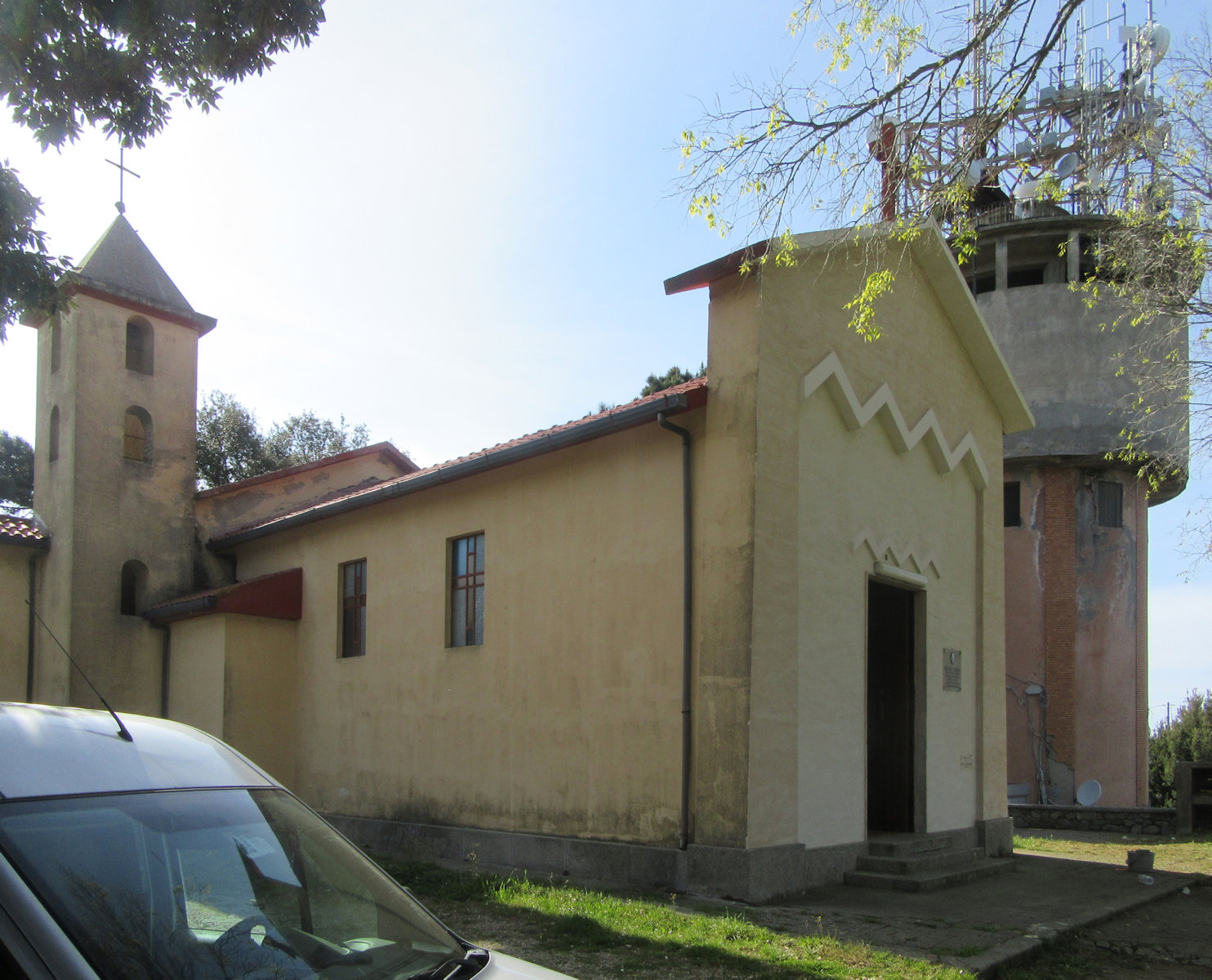 Kirche auf dem Monte Sant'Elia bei Palmi, heute ein Wallfahrtsort