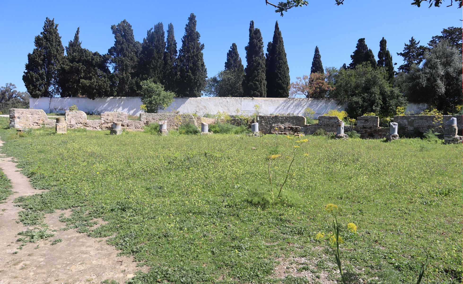 Reste der Absis der Basilika Damous el Karita in Karthago