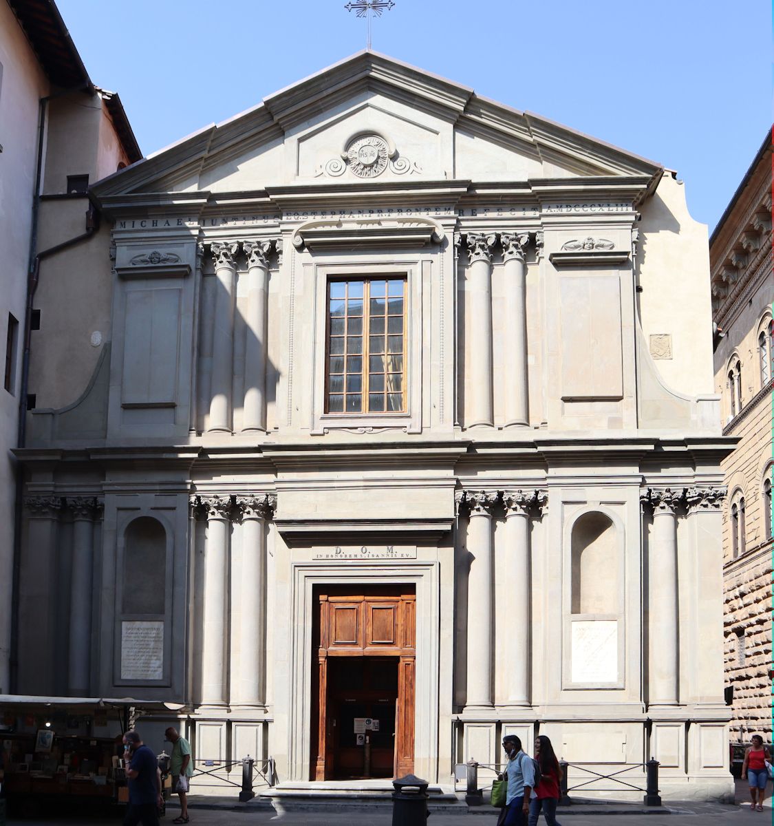 damalige Jesuitenkirche San Giovannino degli Scolopi in Florenz