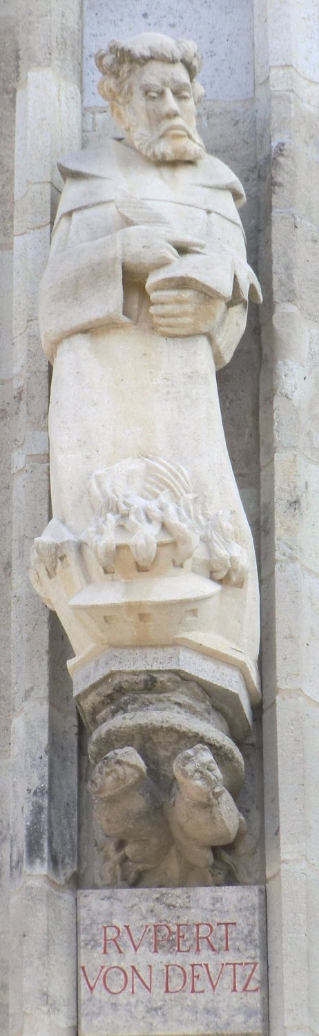 Statue am historischen Rathaus</a> in Köln