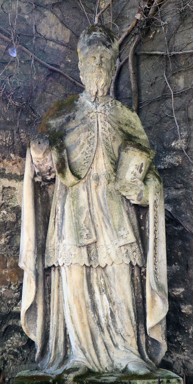 Statue an der Ruprechtskirche in Wien