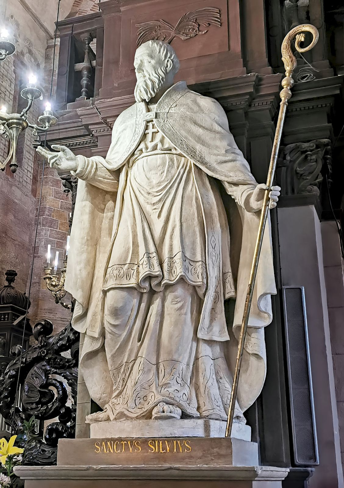 Statue in der Basilika St-Saturnin in Toulouse