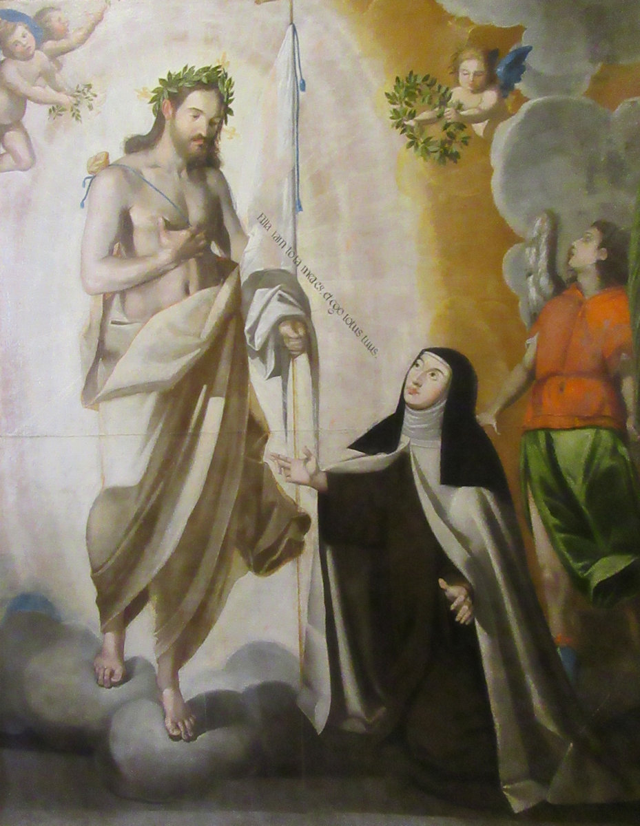 Vision der Auferstehung Christi, um 1680, im Museum in Alba de Tormes