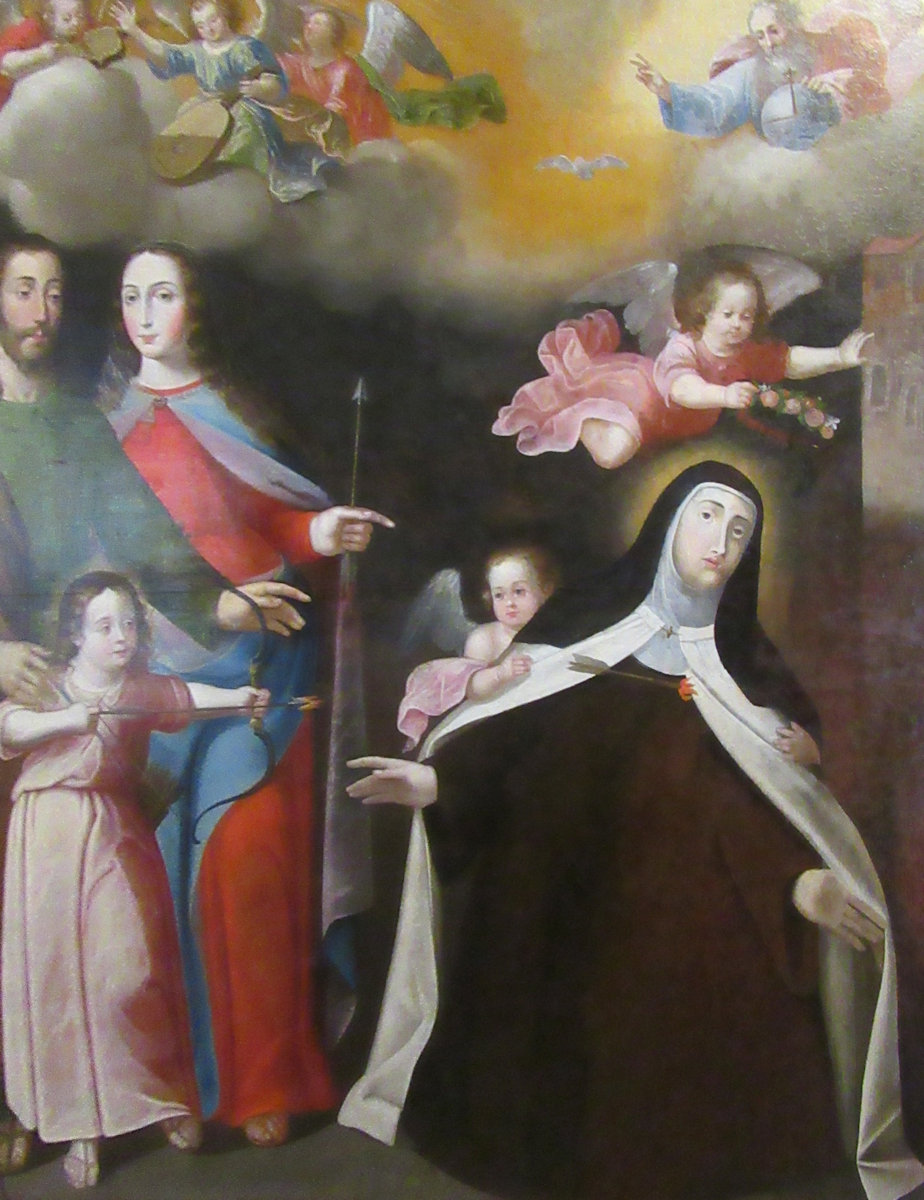 Transverberation, um 1680, im Museum in Alba de Tormes