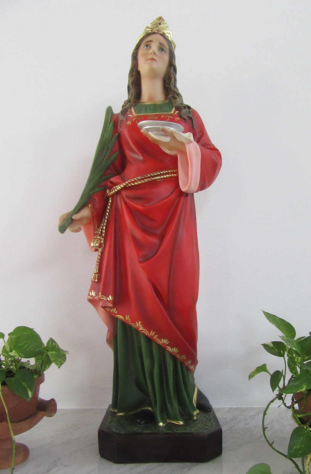 Statue in der Kirche Santa Tecla in Carlentini bei Lentini