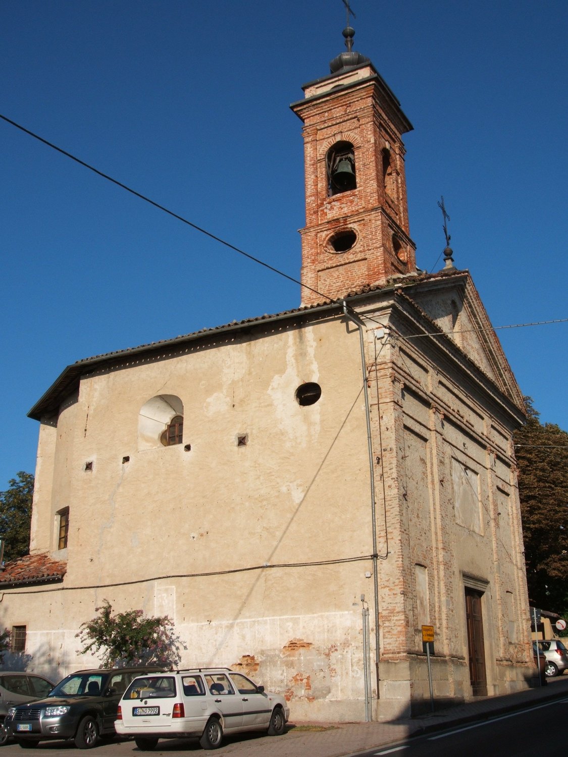 Theobald-Kapelle in Vicoforte, erbaut 1827 gegenüber von seinem Geburtshaus