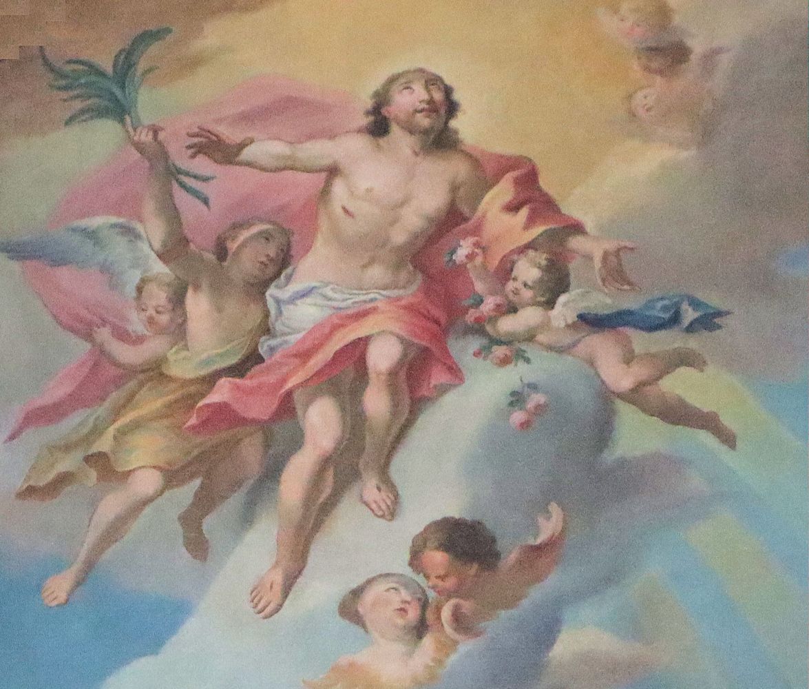 Hochaltar-Bild in der  allfahrtskirche in Wemding