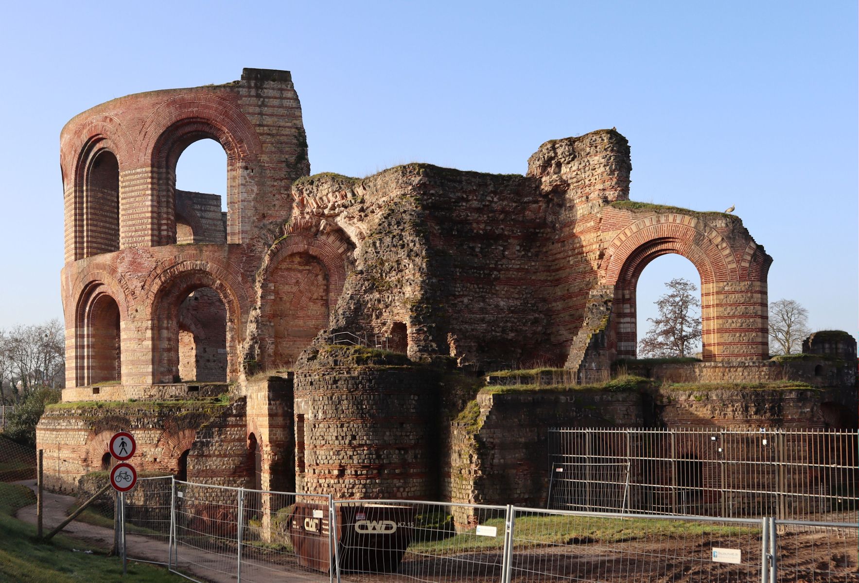 Reste der Kaiserthermen in Trier