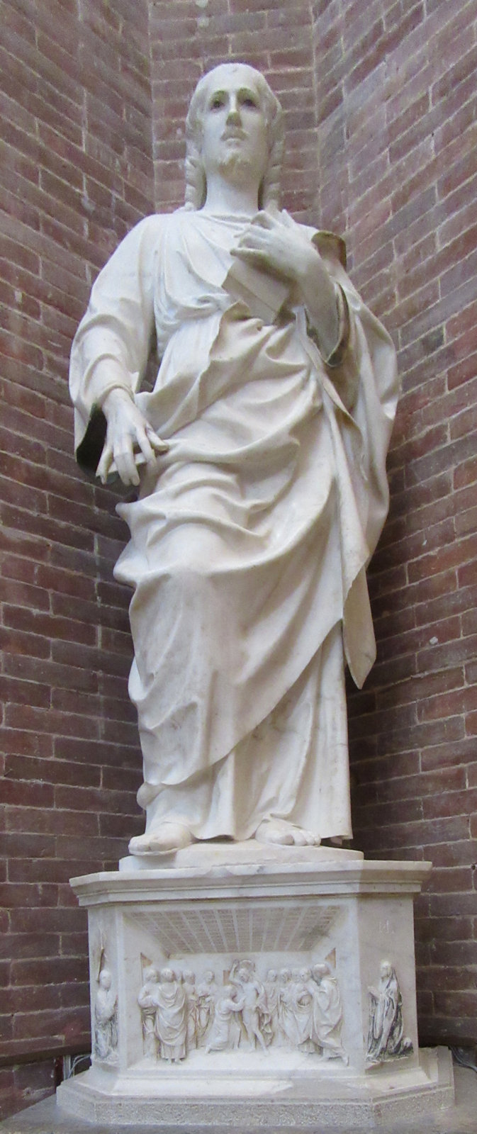 Antonello Gagini: Marmorstatue, 1516, im Dom in Marsala auf Sizilien